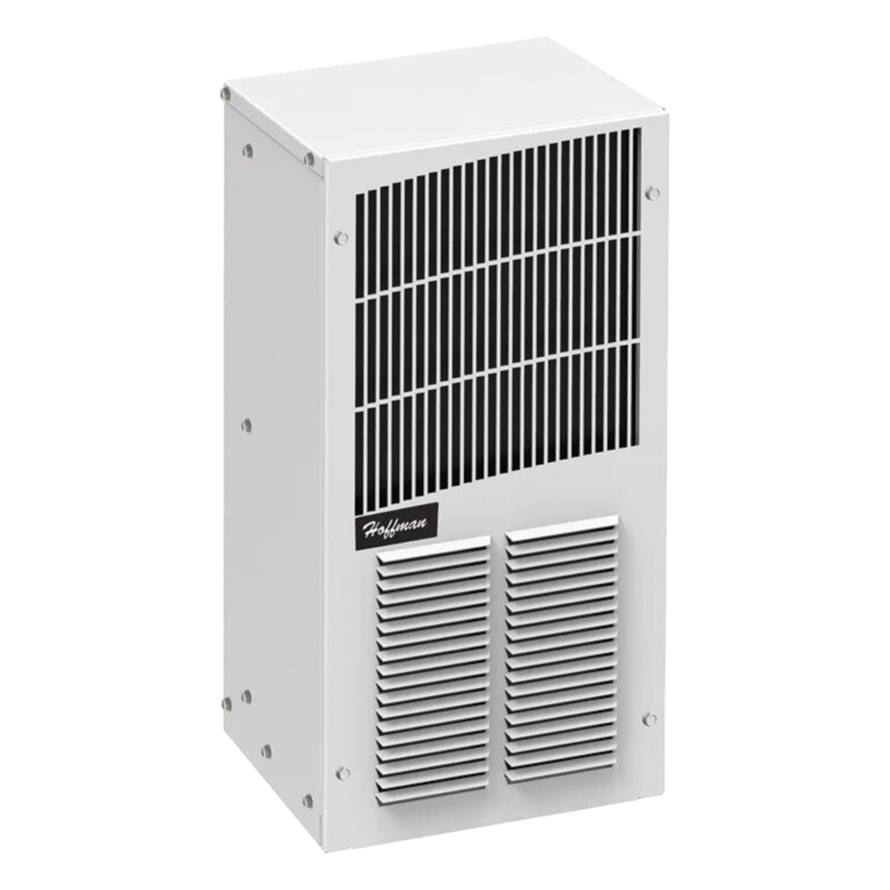 Aire Acondicionado Compacto Para Exterior, Uso en Gabinetes de Telecomunicaciones de Grado Industrial, Frío/Calor T20, 2000 BTU, 115 Vca, de Acero, Color Gris