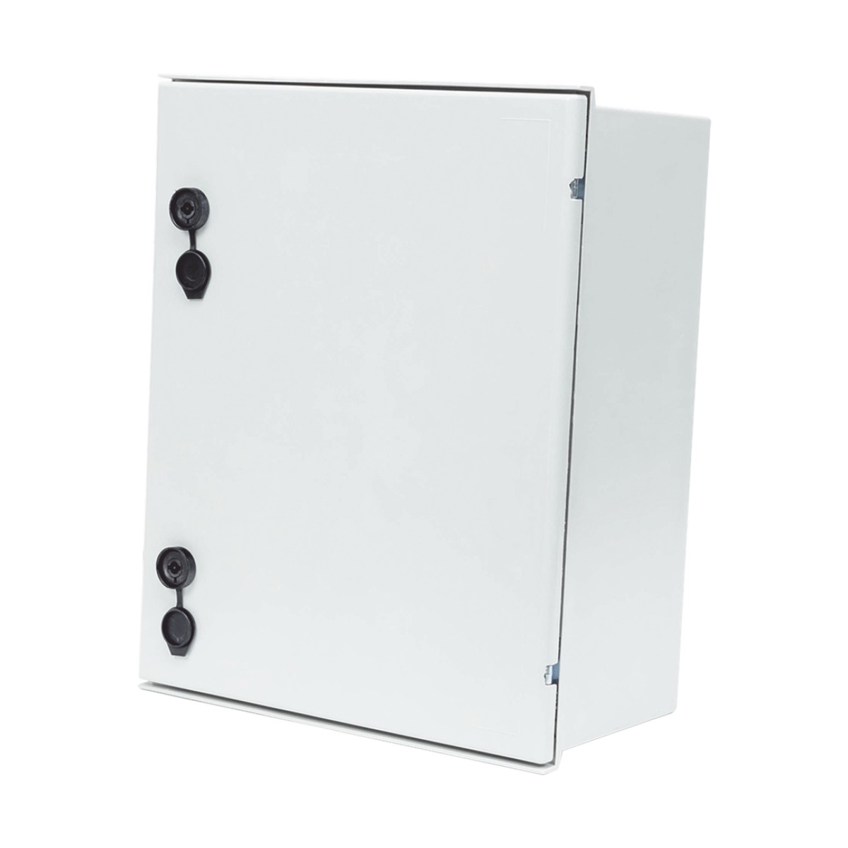 Gabinete de Poliéster IP65 Uso en Intemperie (400 x 500 x 200 mm) con Placa Trasera Interior de Plástico (Incluye Chapa y Llave).