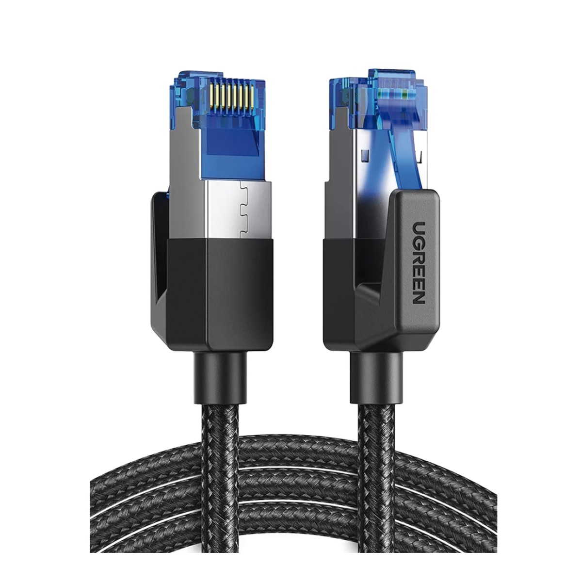 Cable Ethernet Cat8 Class F/FTP Redondo con Malla de Nylon 5 Metros (16.40 Pies)
