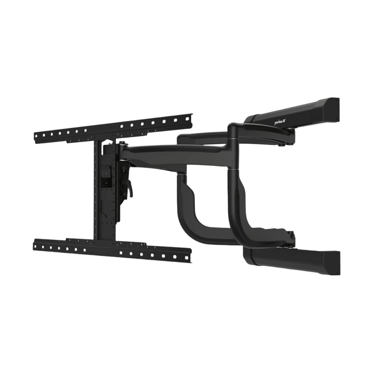 Soporte de pared Articulado SmartMount para Pantallas 50" a 90"+ / Patrón VESA 200x100 a 800x400 mm / Extensión 30.5" (774 mm) / Capacidad de Carga 200 lb (90.7 kg) / Pivote ±90°