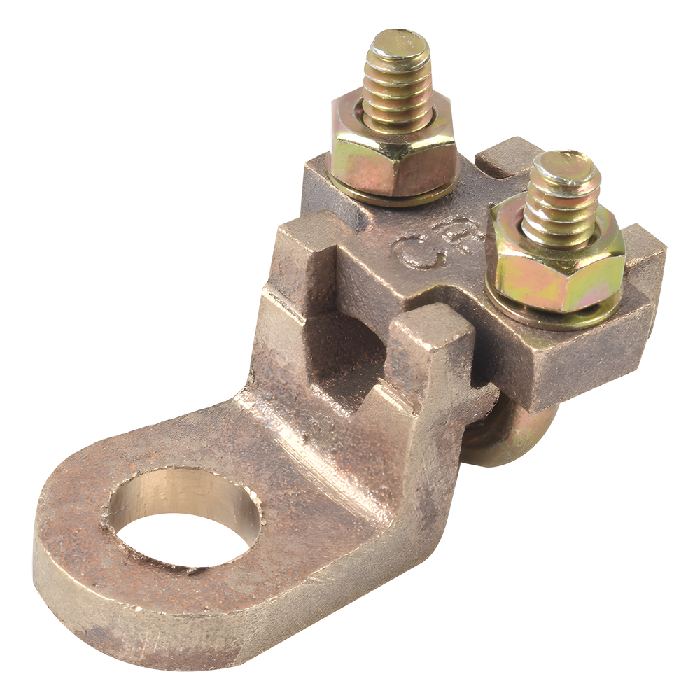Conector de Bornes de 1/2" a Cable de Calibre 4 a 1/0 (AWG).