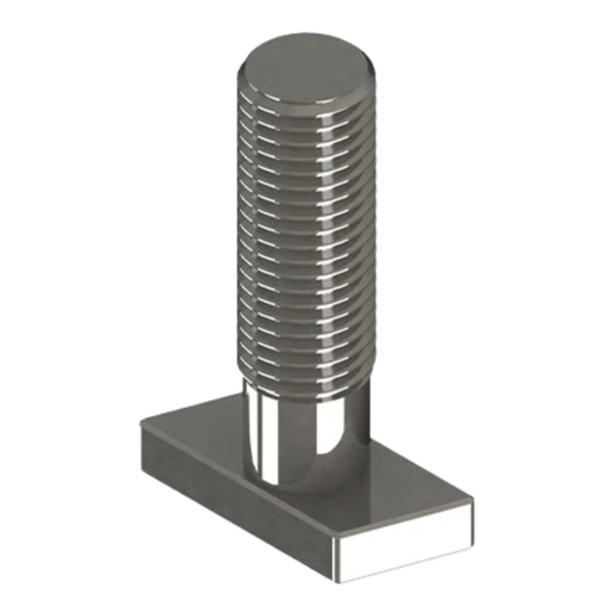 Perno de Montaje Solar / Acero Inoxidable / Rosca M8 / 30 mm (1.18 in) / Compatible con N Rail 4.72 y M2 / 12.26 g