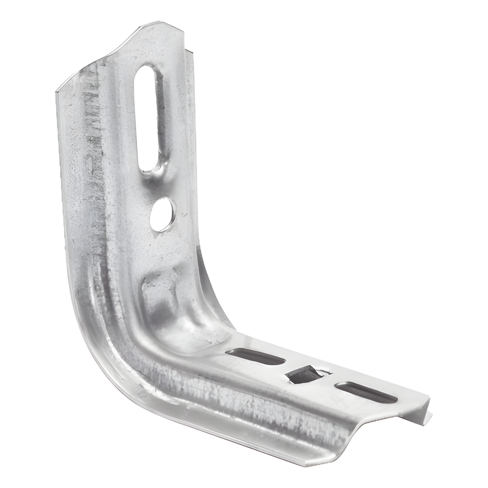 Ménsula omega tipo L 110mm inteligente, para montar charola de 50 a 100mm en pared o muro