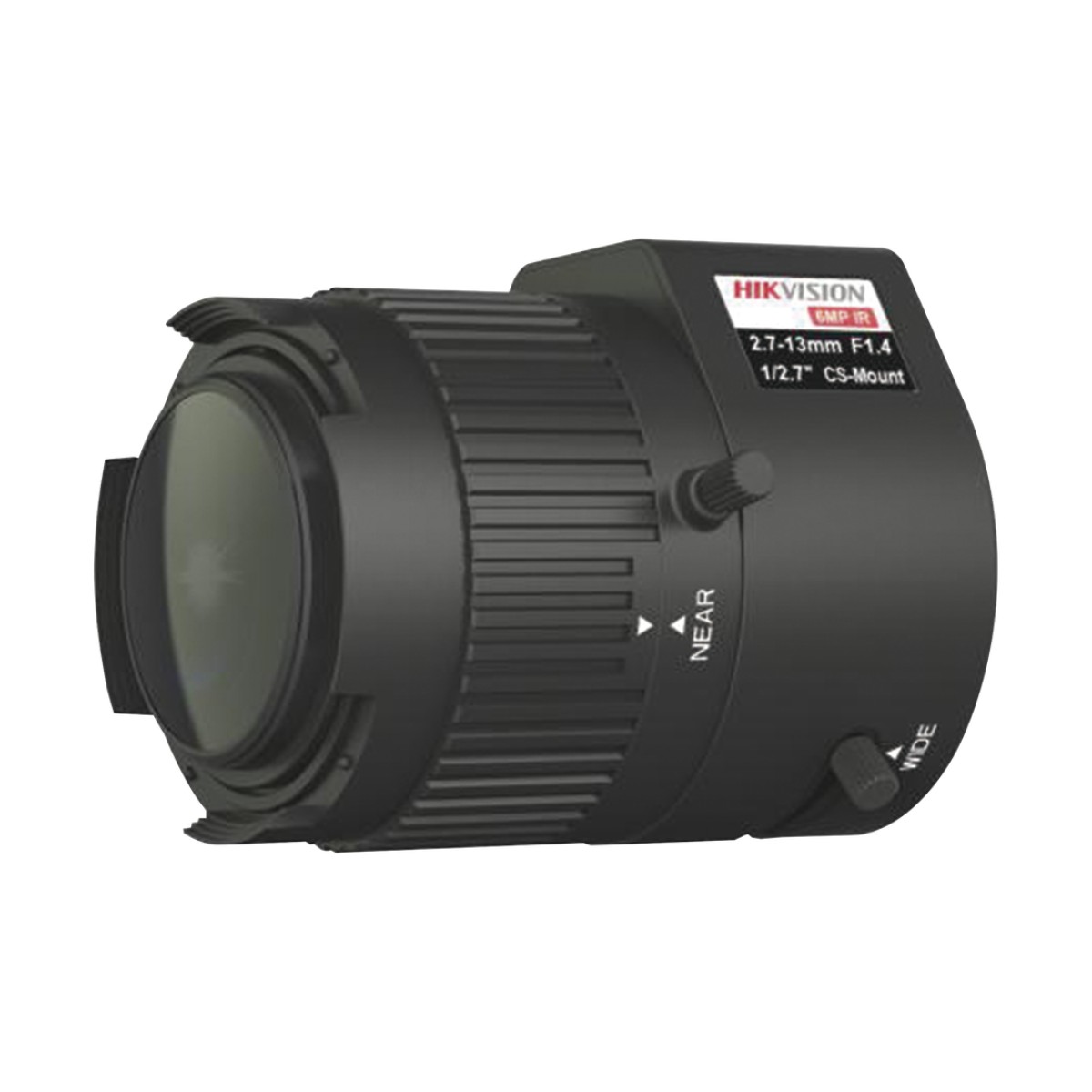 Lente Varifocal 2.7 A 13 mm / Resolución 6 Megapixel / Iris Automático / Formato 1/2.7" / Compatible con Cámaras HIKVISION
