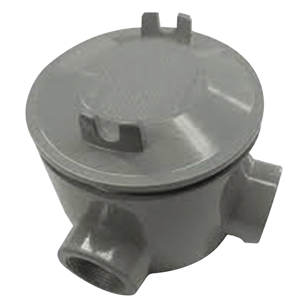 Caja con Tapa Tipo GRL de 1" (25 .4 mm) / Caja a Prueba de Explosión/ Para Áreas Peligrosas / Libre de Cobre.