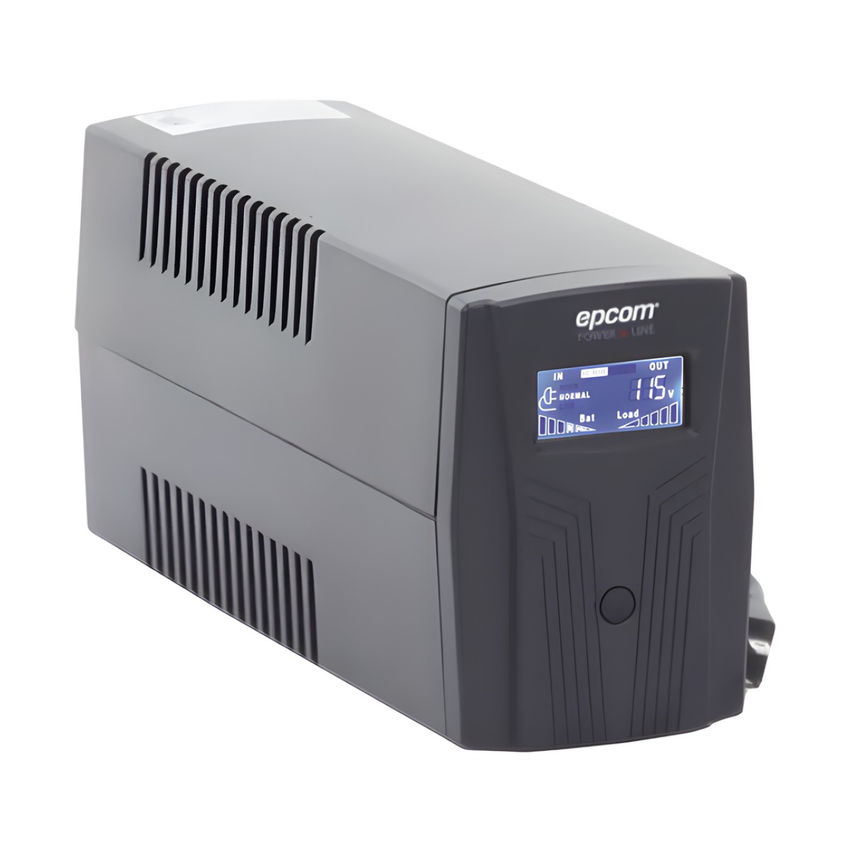 UPS de 600VA/360W / Protección contra Descarga, Sobretensión y Picos Transitorios / Entrada y Salida 120 Vca / Clavija NEMA 5-15P / 4 Tomas NEMA 5-15R