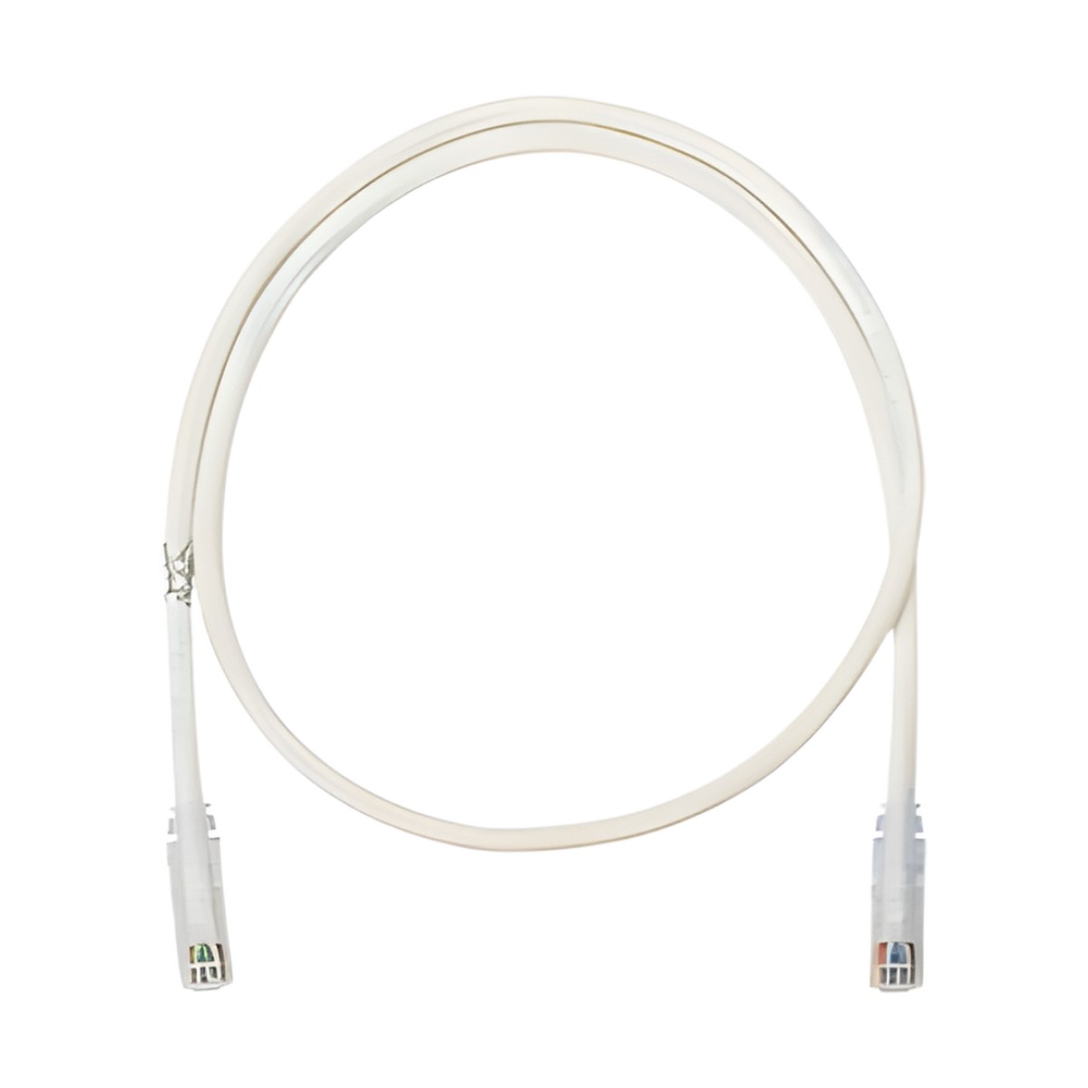 Cable de Parcheo UTP Categoría 6, con Plug Modular en Cada Extremo - 3 Metros (9.84 Pies) - Blanco Mate