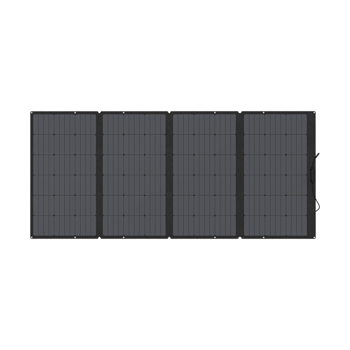 Módulo Solar Portátil y Flexible de 400W Recomendado para Estaciones Portátiles EcoFlow / Ajuste de Ángulo / Carga Eficiente / Conector XT60
