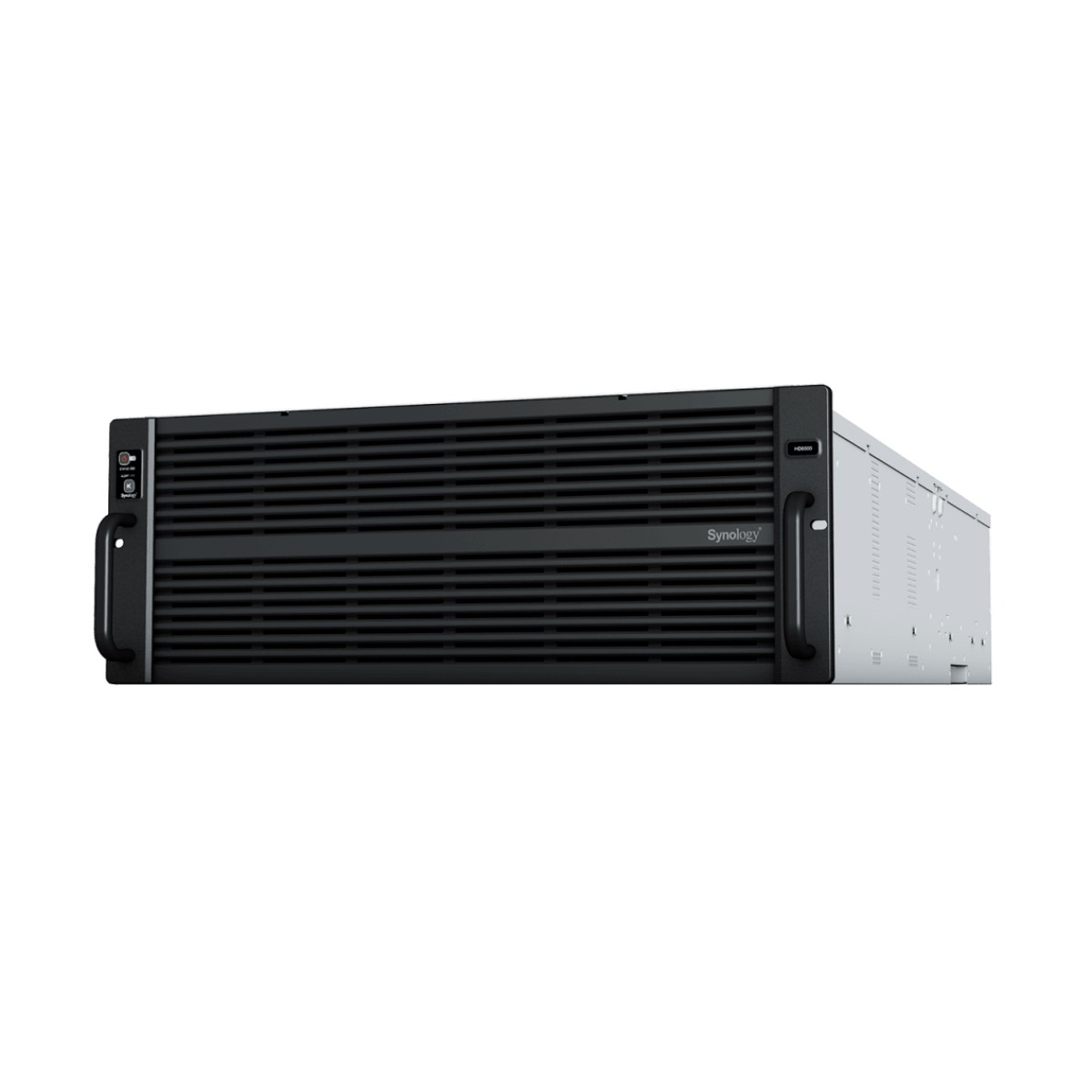 Servidor de Almacenamiento Synology HD6500 High Density 4U | 60 Bahías | Expansión hasta 300 Unidades | Procesadores Dual Intel Xeon Silver 10 Núcleos | Memoria DDR4 ECC RDIMM hasta 512 GB | Redes 10/25GbE | Fibre Channel | Garant&amp