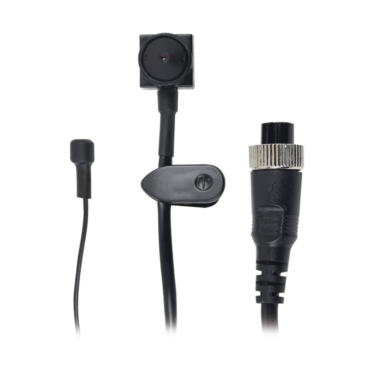 Cámara Pinhole AHD de 2 Megapixel (1080p) para Videovigilancia Móvil / Uso en Interior / Microfono Integrado / Conector Tipo Aviación