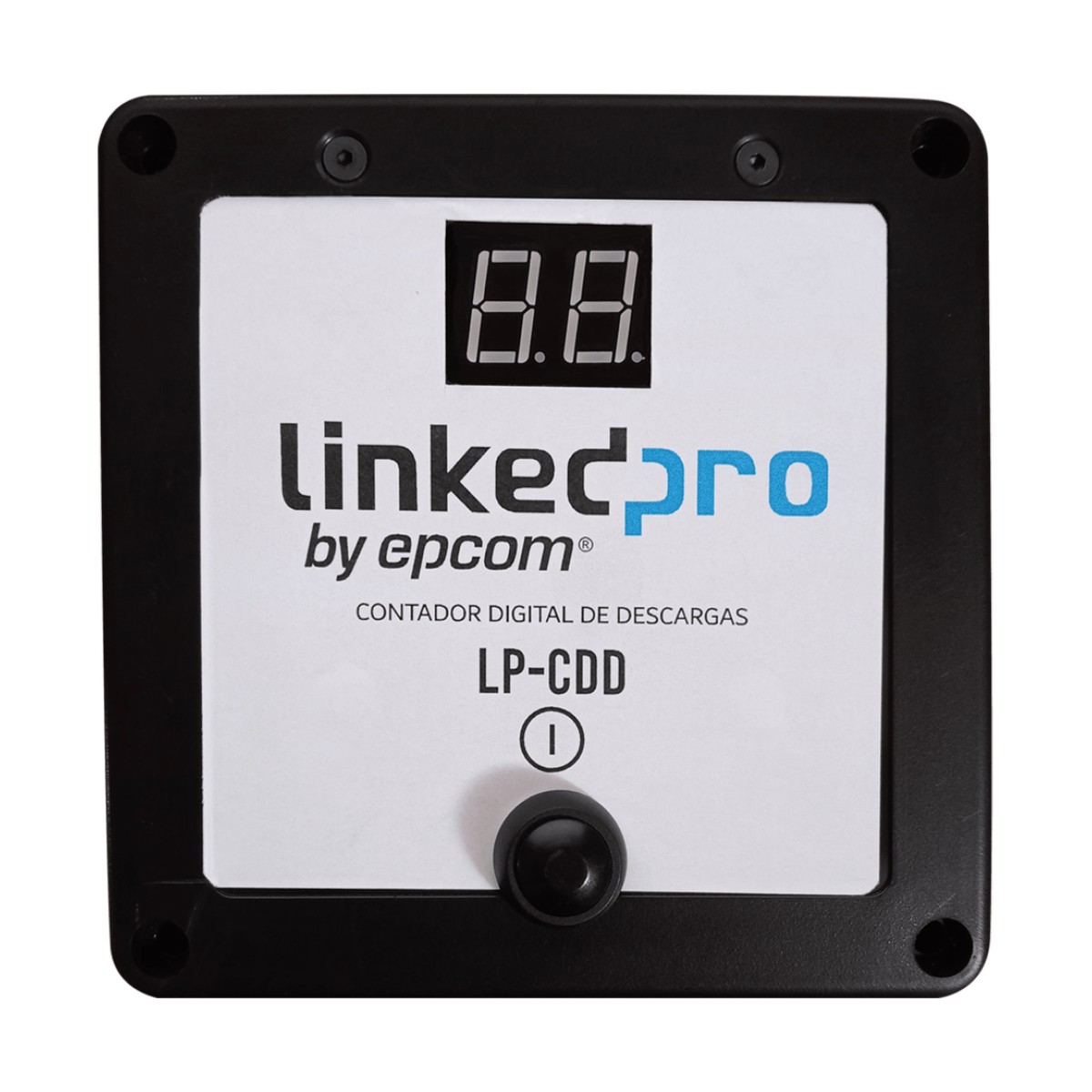 Contador Digital Descargas Atmosféricas / Pantalla Digital / IP65 Exterior / Batería 3V / Rango -20°C a 60°C / 120x120x60 mm (4.7x4.7x2.4 in)