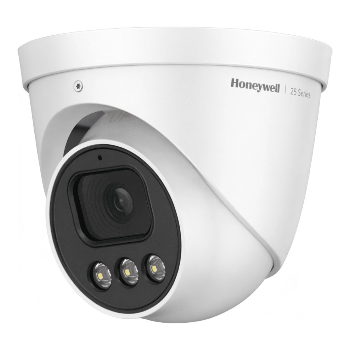 Cámara Turret IP / 4 MP / Lente Fijo 2.8 mm / Color 24/7 Dual-Light 30 m / WDR 90 dB / IP66 IK10 / PoE / NDAA