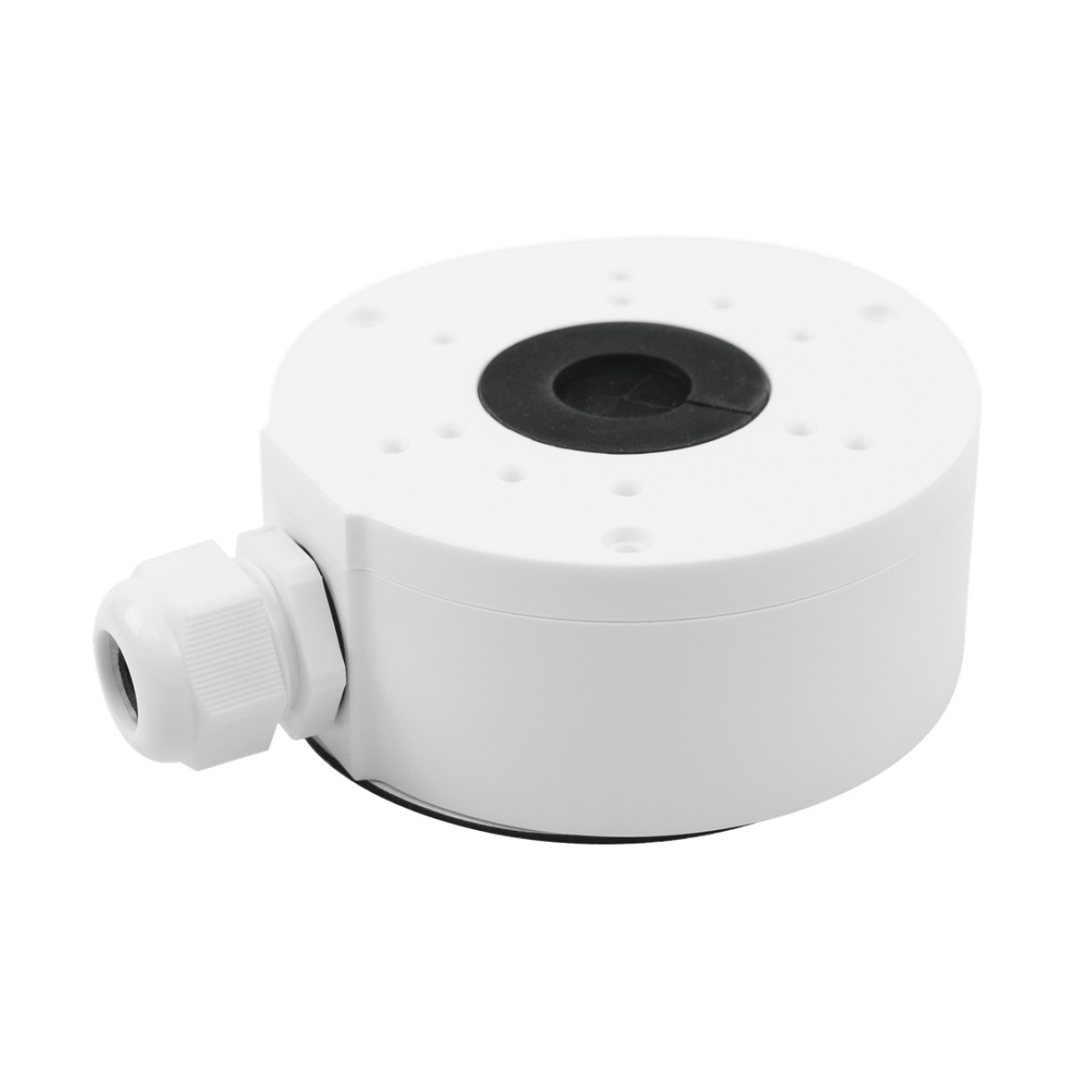 Caja de Conexiones Plástica Compatible con Cámaras epcom / HIKVISION / Uso en Exterior