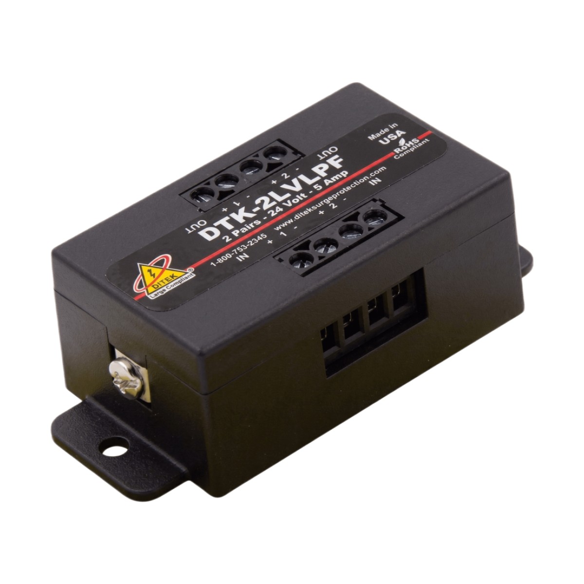 Protector Bajo Voltaje / SLC IDC NAC / 24 V / UL497B / Paneles de Incendio Direccionables