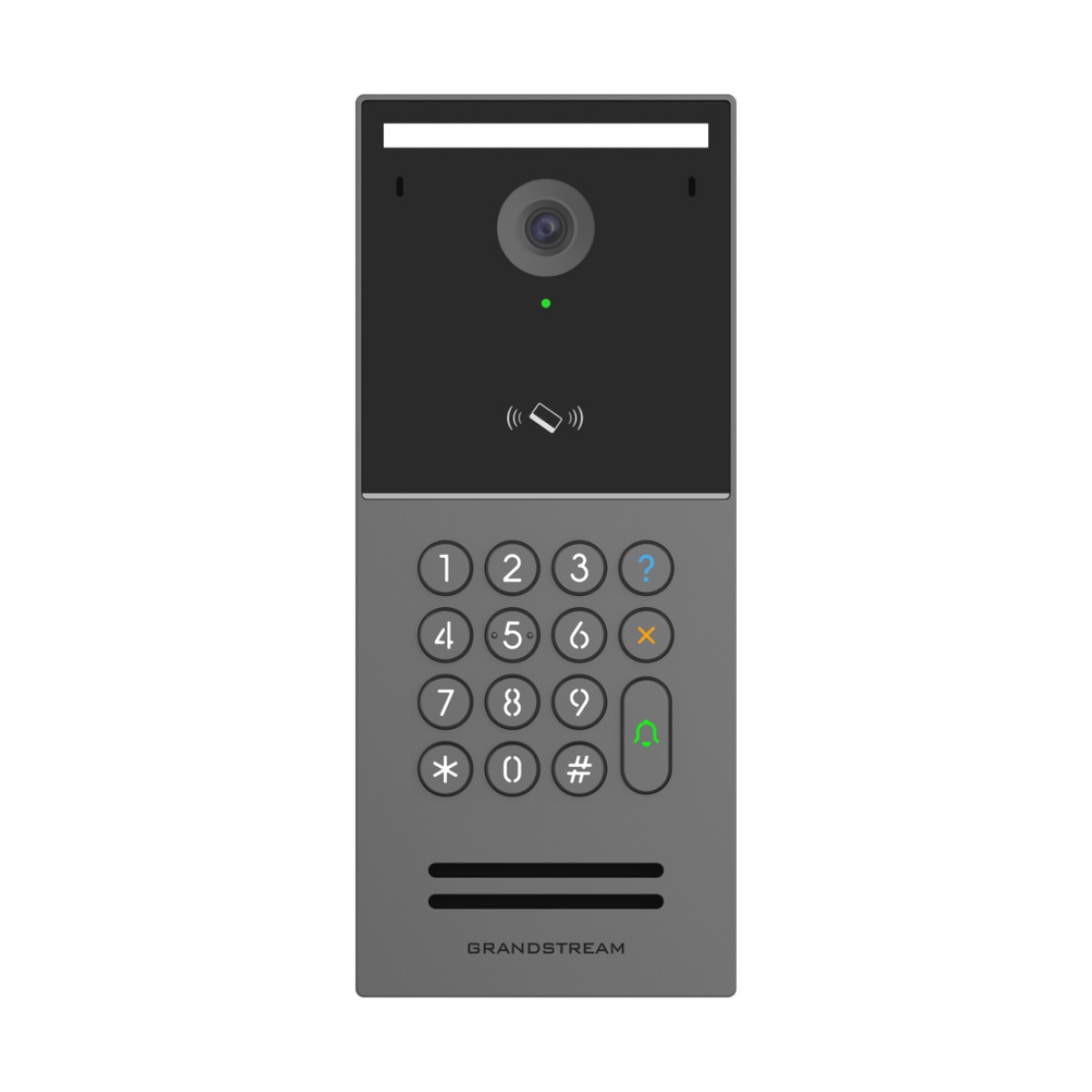 Videoportero IP Inteligente GDS3725 / 2K Ultra HD 1080p / Ángulo 127° / IA ISP con Análisis de Comportamiento / Lector RFID IC-ID NFC / Múltiples Métodos de Apertura / PoE Integrado / Protección IP66 IK10 / Interoper