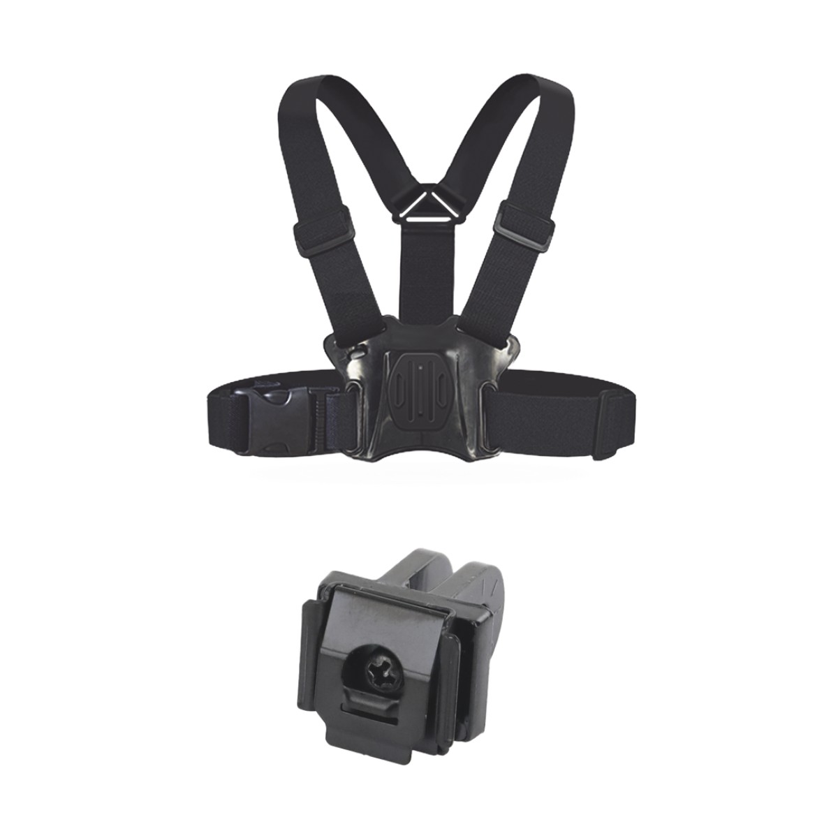 Kit de Arnes de Pecho y Adaptador para Body Cam HIKVISION / Compatible con DS-MH2311 y DS-MCW406.