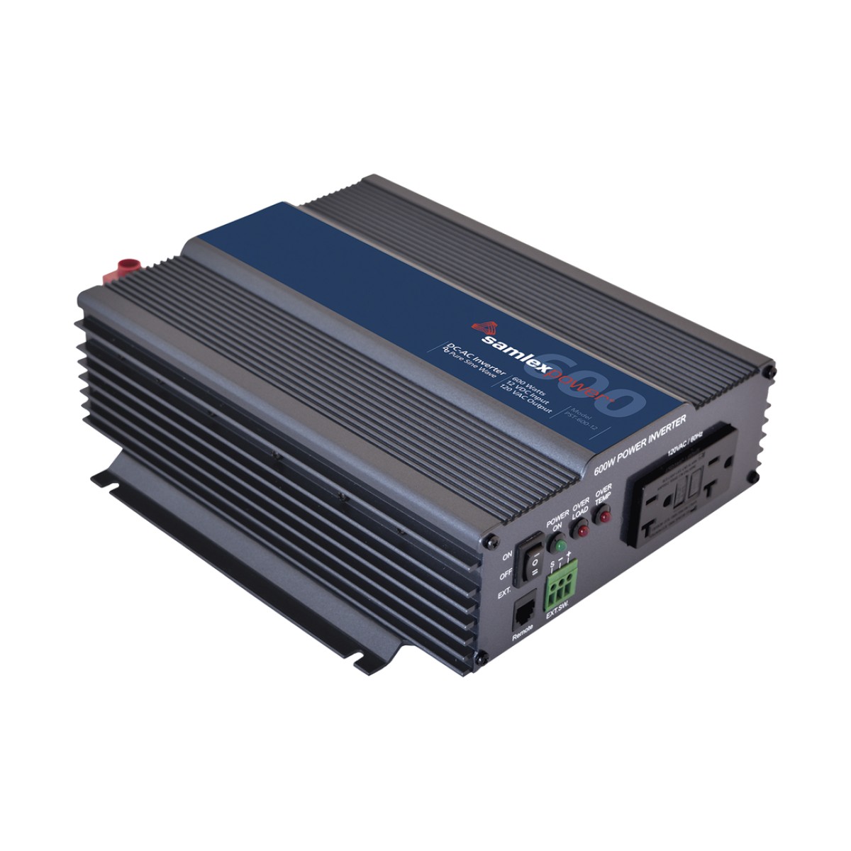 Inversor de Corriente (CD-CA) 600W Onda Sinusoidal Pura, Ent:12 Vcc, Sal: 120 Vca 60 Hz