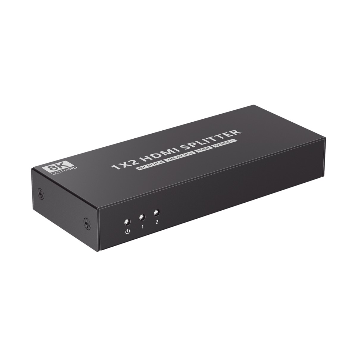 Splitter HDMI 1x2 | Velocidad de trasmisión 48 Gbps| Resolución 8k | Salida de audio| HDCP 2.3