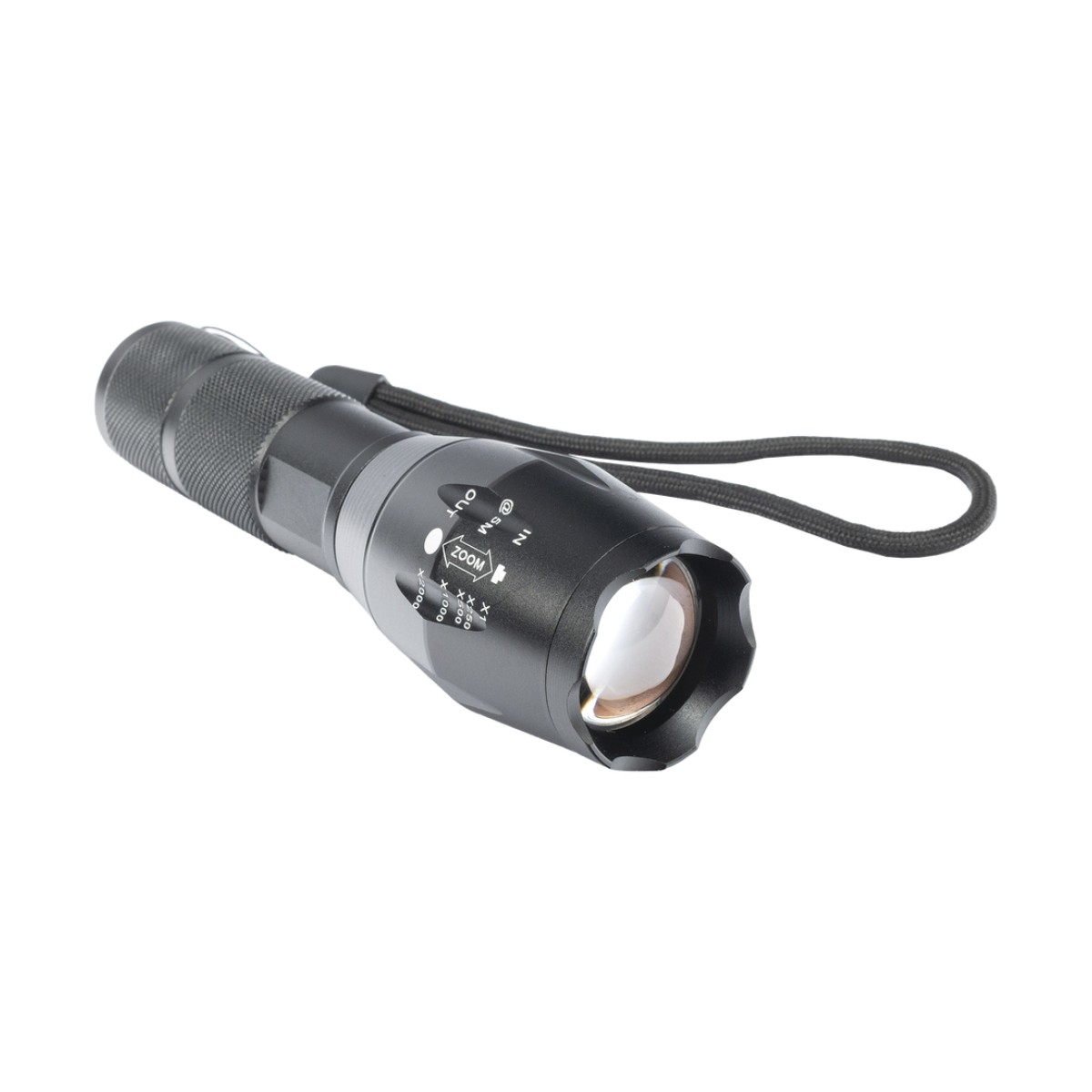 Linterna LED de Aluminio, 800 Lúmenes, IPX4, Resistente al Agua