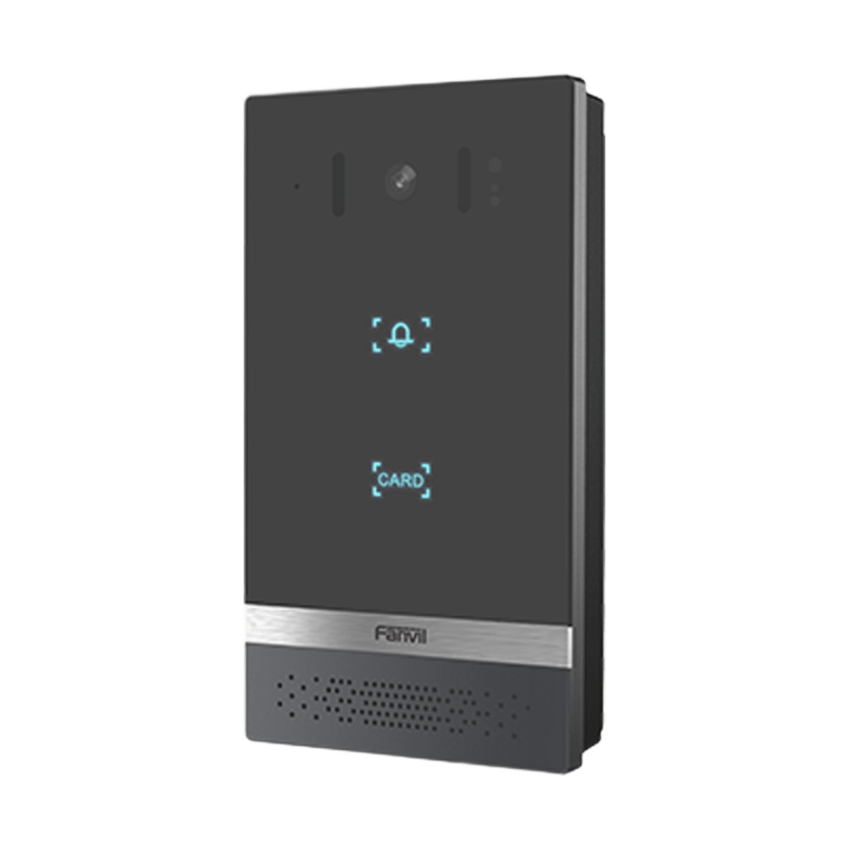 Videoportero SIP i61, 2 relevadores con botón para llamada, anti-vandálico, IP66 y IK07, PoE, Botón touch