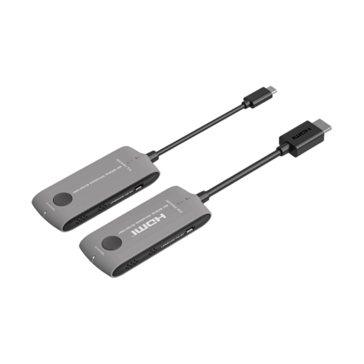 Extensor Inalámbrico Type-C | 4K@60Hz | HDMI 2.0 | Banda 5G | 20 m | HDCP 2.2 | 18 Gbps | 16 TX a 1 RX