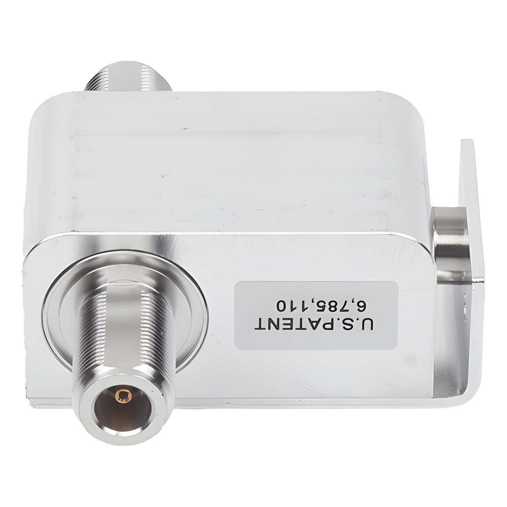 Protector Coaxial RF Banda Ancha / 100-512 MHz / 750W / Conectores N Hembra / Para Combinadores