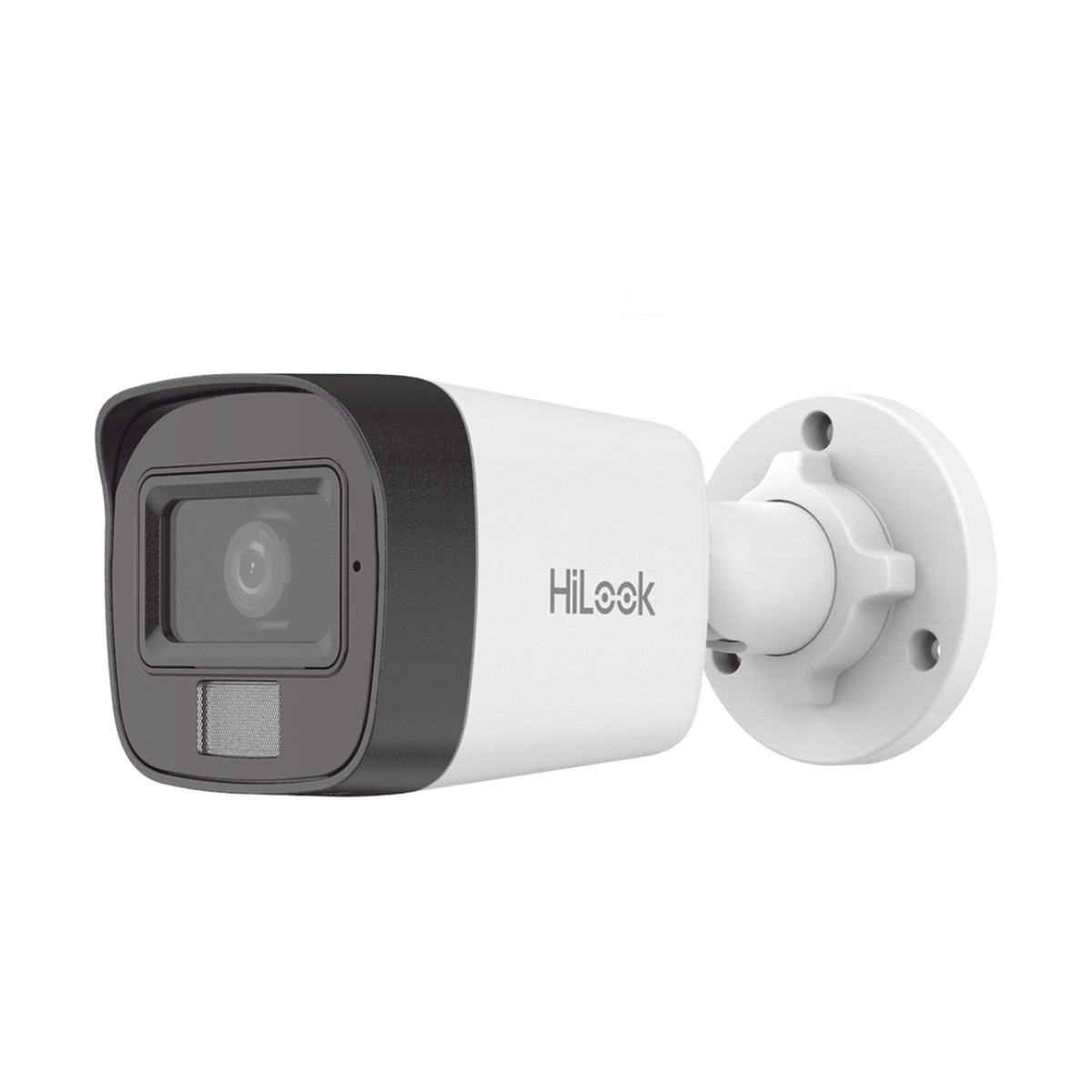 [Dual Light] Bala IP 2 Megapixel (1080p) / Lente 2.8 mm / Ángulo de visión 101° / 20 mts IR + 15 mts Luz Blanca / Micrófono Integrado / ACUSENSE Lite / Exterior IP67 / PoE / dWDR / H.265+ / ONVIF