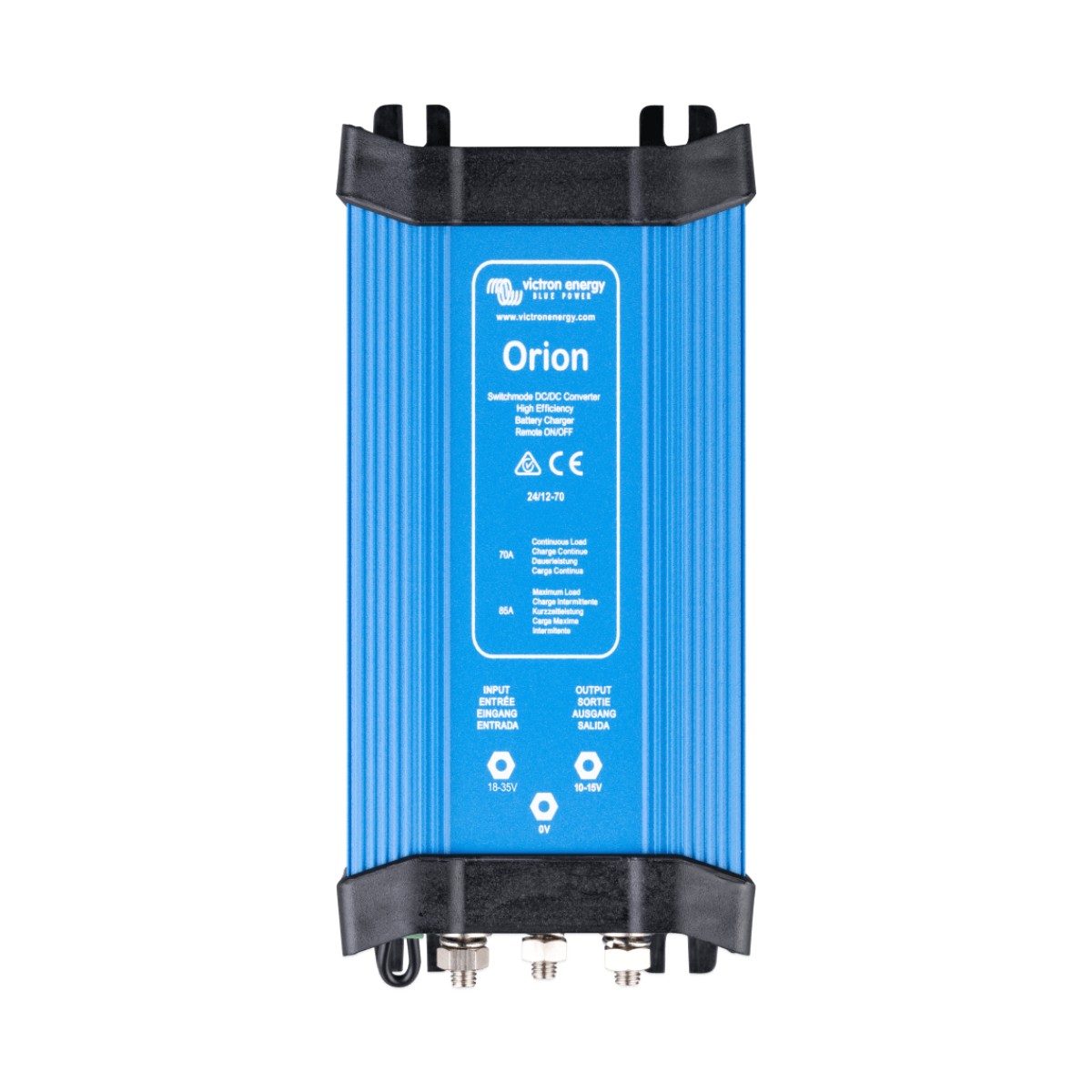 Convertidor DC-DC Orion 24/12-70A / No Aislado / 70 A /  Para Aplicaciones Móviles