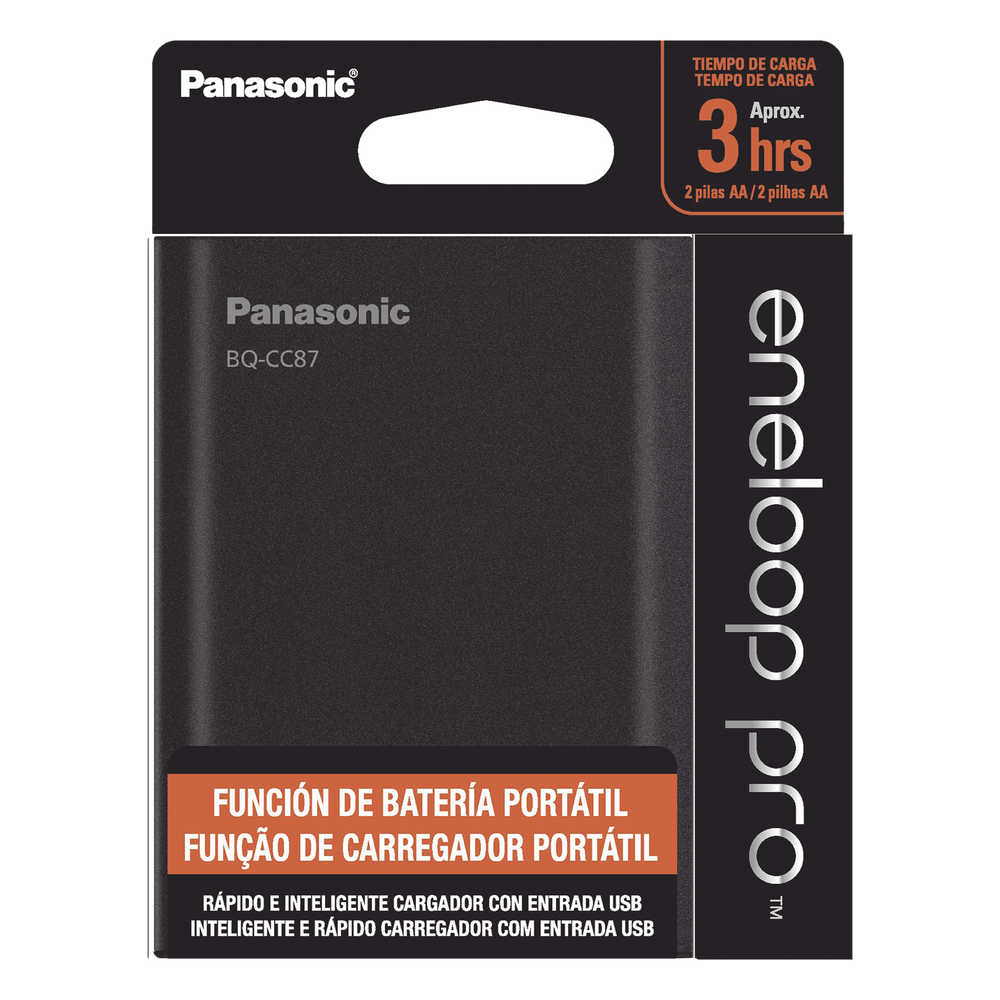 Cargador para baterías y power bank  2 en 1, carga individual y/o simultánea hasta 4 baterías, (AA y AAA, Ni-MH )