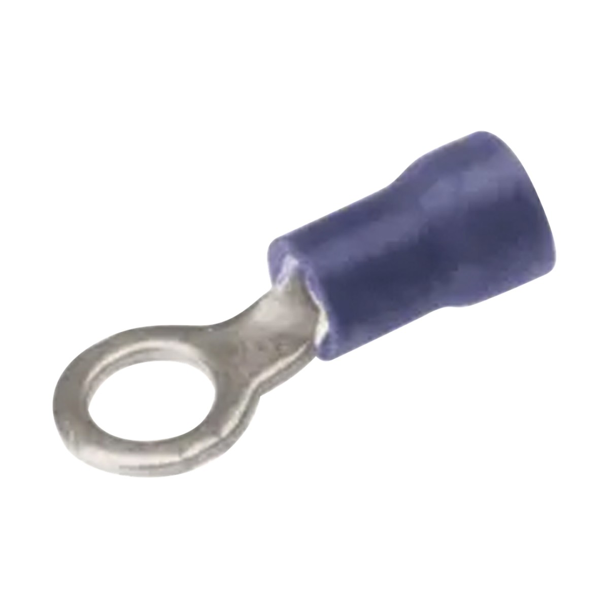 Zapata Terminal de Ojillo  para Tornillo 3/16 in (5 mm) calibre 16-14 AWG con aislamiento de vinilo.