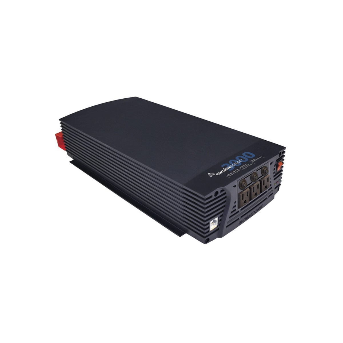 Inversor de Corriente de Onda Senoidal Pura 3000 W / 12 Vcc / Salida GFCI 120VCA