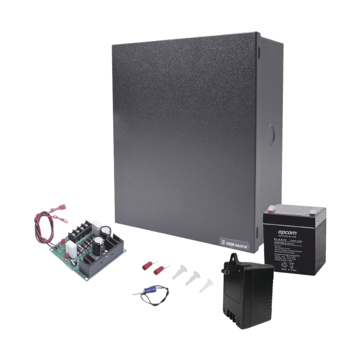 Fuente de 12 Vcc/1A para Control de Acceso con Batería Incluida LK5.512
