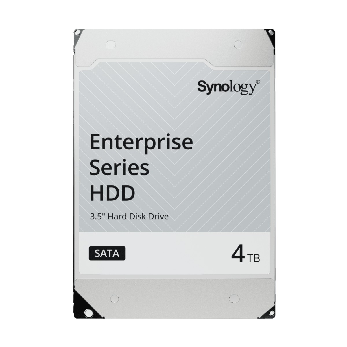Disco Duro SATA de 3,5" Serie Plus / Capacidad 4TB / Interfaz SATA 6 GB/s / Tecnología CMR / MTBF de 1,2 Millón de Horas / Carga de Trabajo de 180 TB/año / Compatible con Synology DSM