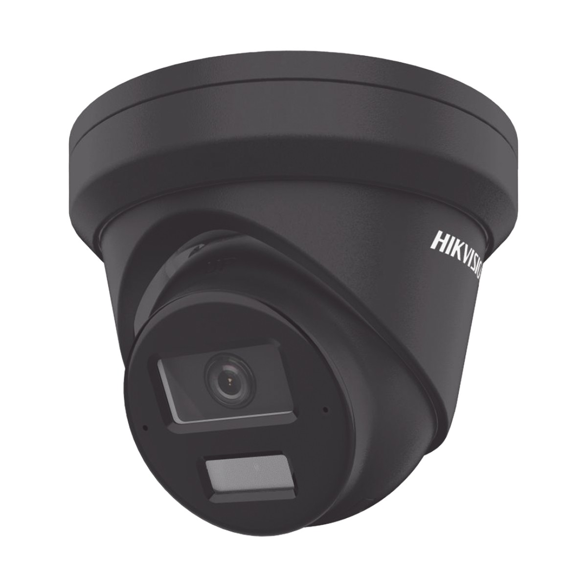 [Dual Light + 2 Micrófonos de Doble Matriz] Turret IP 4 Megapixel / Color Negro / Lente 2.8 mm / 30 mts Luz Blanca + 30 mts IR / ACUSENSE / Exterior IP67 / WDR 120 dB / PoE / ONVIF / Micro SD / Metal / ACUSEEK
