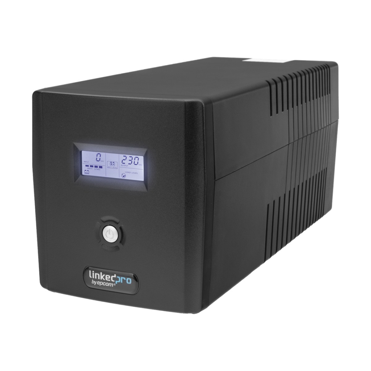 UPS 1200VA/720W Pantalla LCD / Línea Interactiva 120Vca / 6 tomas 5-15R (4 Respaldadas) / Regulación de Voltaje / Protección RJ45