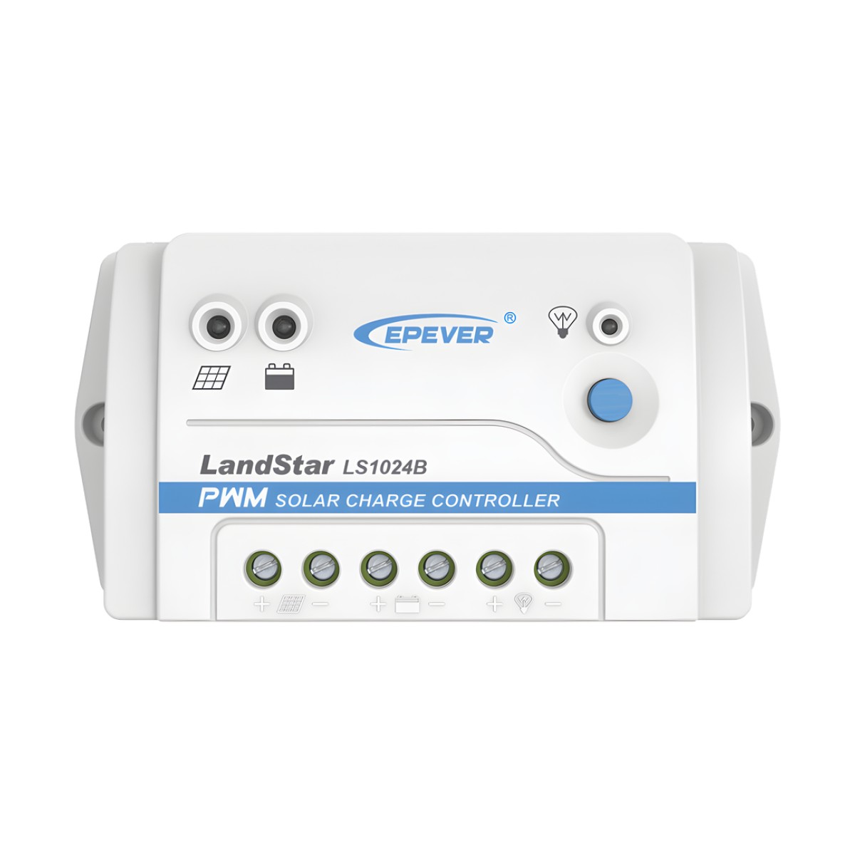 Controlador Solar PWM / 10A / 12/24V / RS-485 / Baterías Gel-AGM-Selladas / Parámetros Configurables