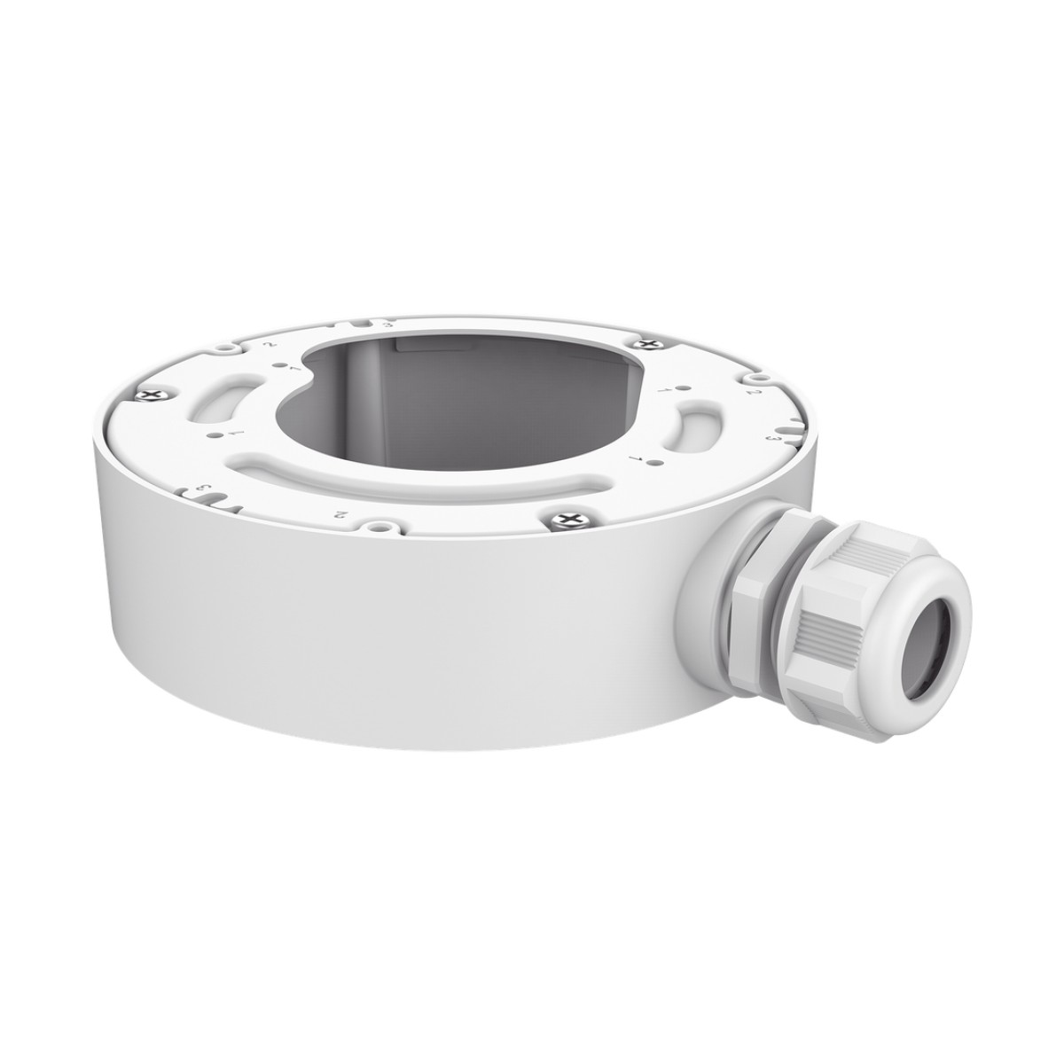 Caja de Conexión / Compatible con cámaras Fisheye IP / DS-2CD63C5G1-IVS y DS-2CD6365G1-IVS / Uso en Exterior