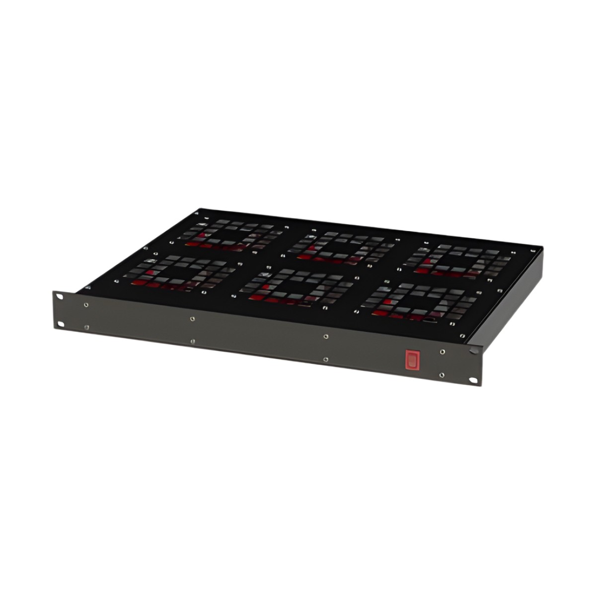 Ventilador para Rack 19" con 6 Abanicos. Entrada: 110 Vca