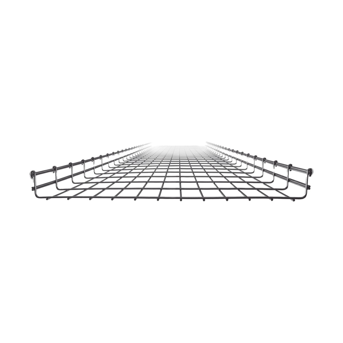 Charola Tipo Malla 66/600 mm, Acabado Electro Zinc, Hasta 630 Cables Cat6, Tramo de 3 Metros