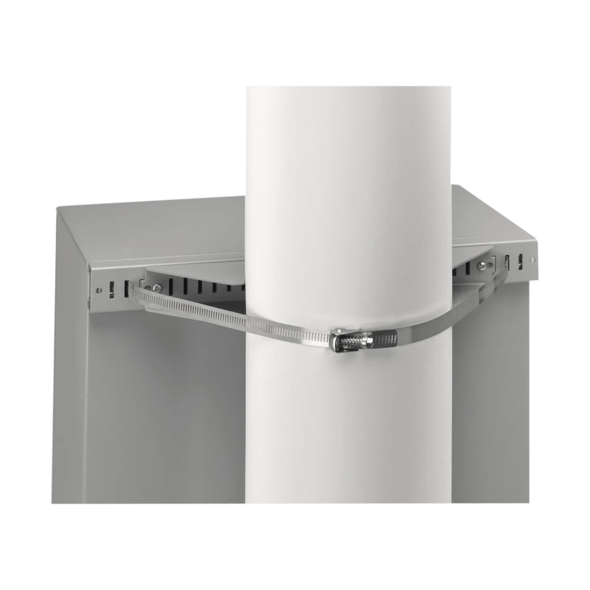 Kit de Montaje en Poste para Gabinete Concept de 20 Pulgadas (508 mm) de Ancho, Acero Gris