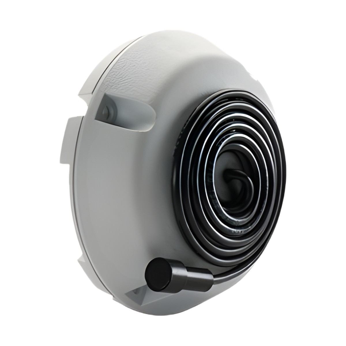 Micrófono omnidireccional captación de sonido hasta 5 mts en cualquier dirección, compatible con todas las marcas de cámaras, extensión de cable de 1 m para utilizarse cuando la altura del techo pasa de los 5 m