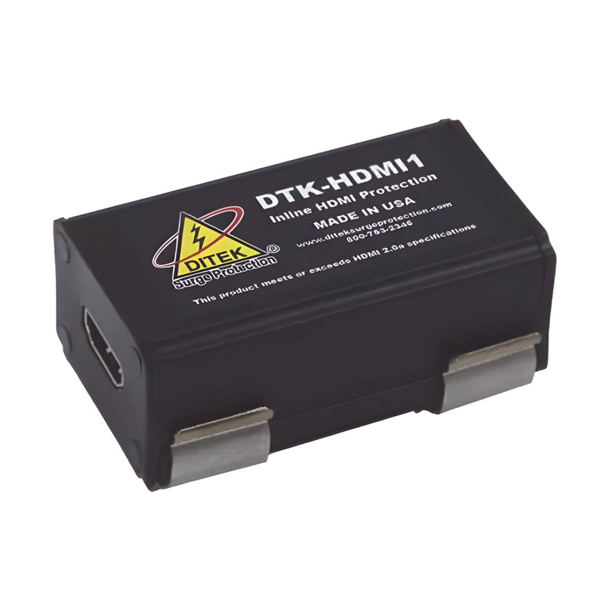 Protector HDMI / 2.0a y HDCP 2.2 / 4K UHD / Carcasa Aluminio / Televisión y Home Theater