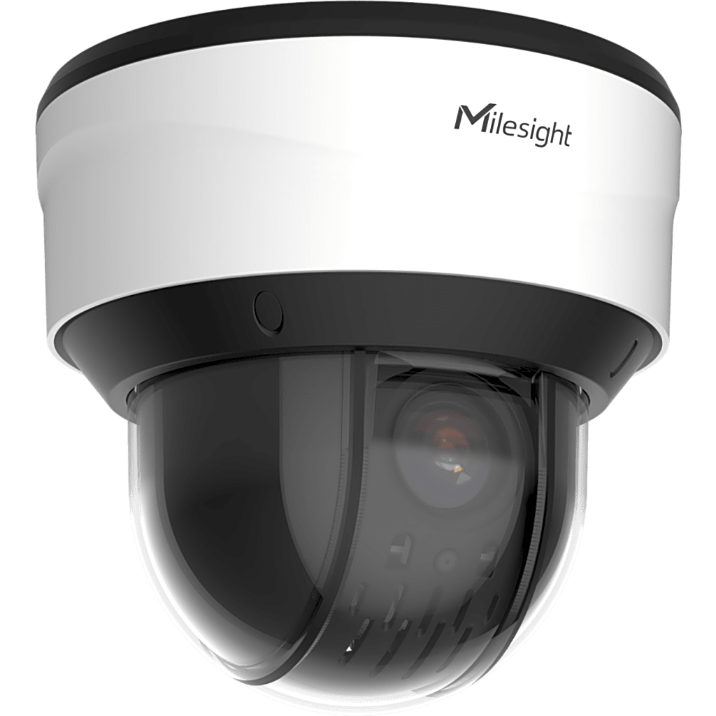 Cámara PTZ Dome AI 4MP / Zoom Óptico 20X / Starlight 0.002 Lux / Super WDR 140dB / IR 160 m (525 ft) / IP66 IK10 / NDAA / Análisis de Video IA / Detección de Rostros / Conteo de Personas / H.265+ / PoE+