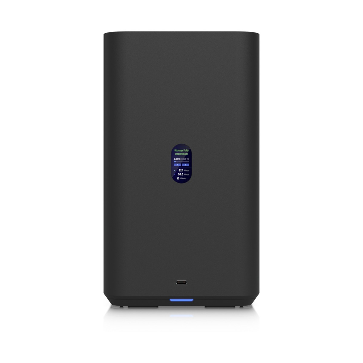 UniFi UNAS-2 – Servidor NAS Compacto de 2 Bahías para HDD 3.5" SATA, Puerto 2.5 GbE, USB-C y PoE++