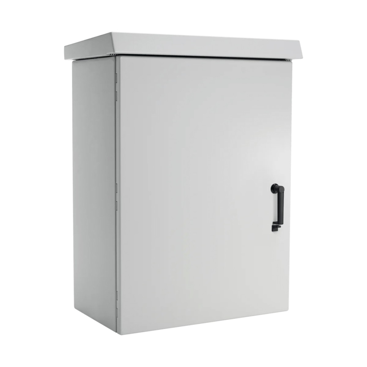 Gabinete Para Exterior OSP ComLine de 18 UR, 600 mm de Ancho, 500 mm de Profundidad De Aluminio, Color Gris Claro Con Protección NEMA 4/12/4X/3/3R; IP66