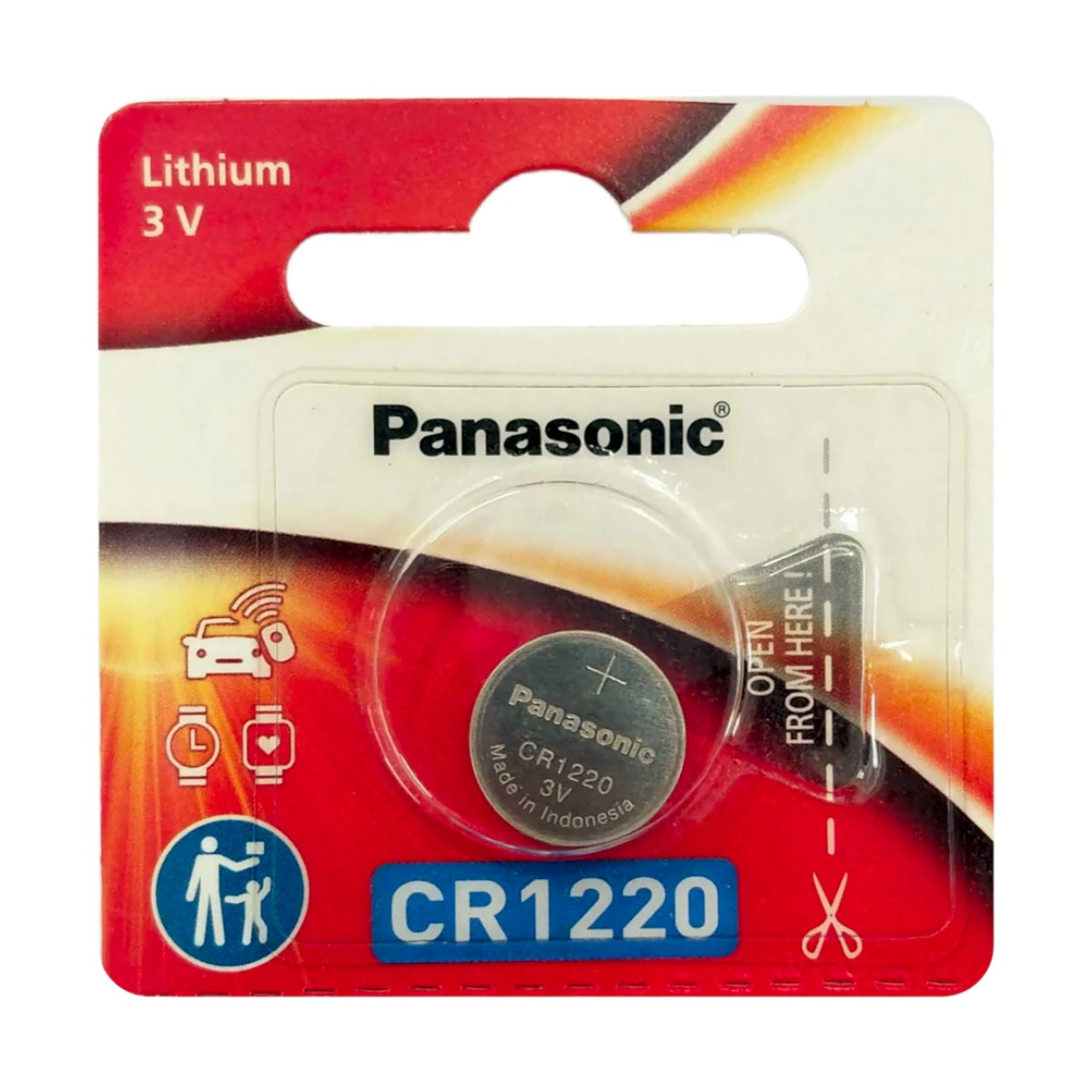 Batería de Litio tipo Moneda 3V @ 35mAh / Recomendado para DVR´s epcom y HIKVISION (No Recargable)