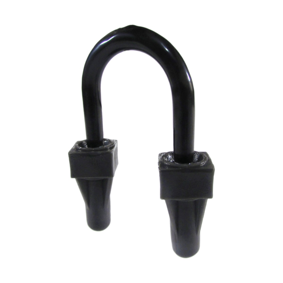 Abrazadera U de Pata Larga con Recubrimiento de PVC para Tubo de 3/4" (19 mm).