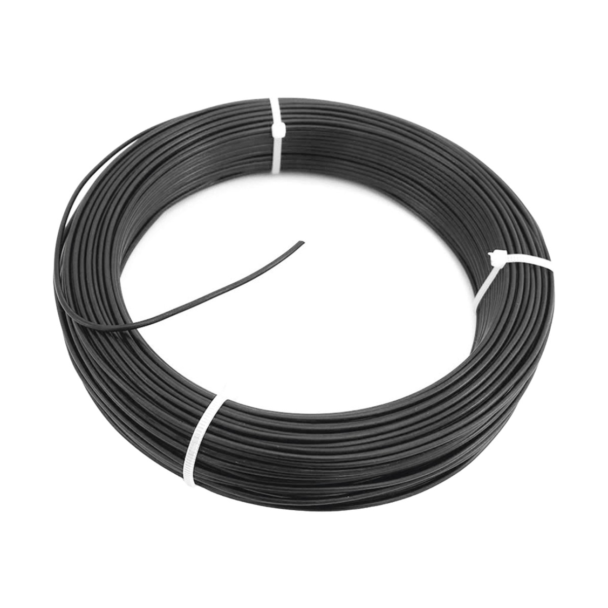 Cable Fotovoltaico Negro / 6mm² (10AWG) / Material COBRE / 2000V / Rollo de 25 m