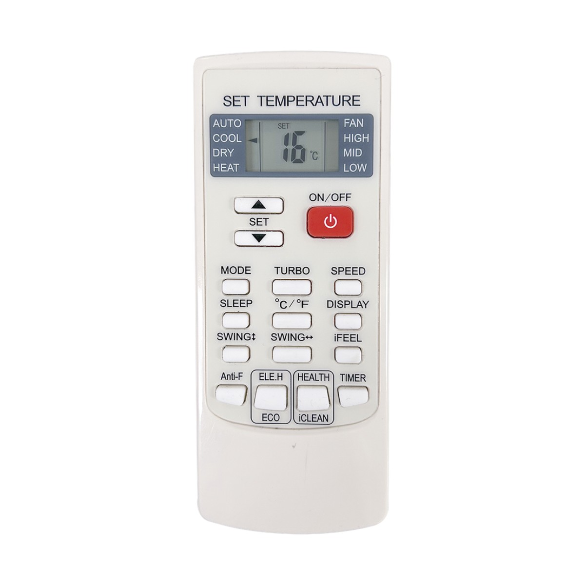 Control Remoto para Minisplit
