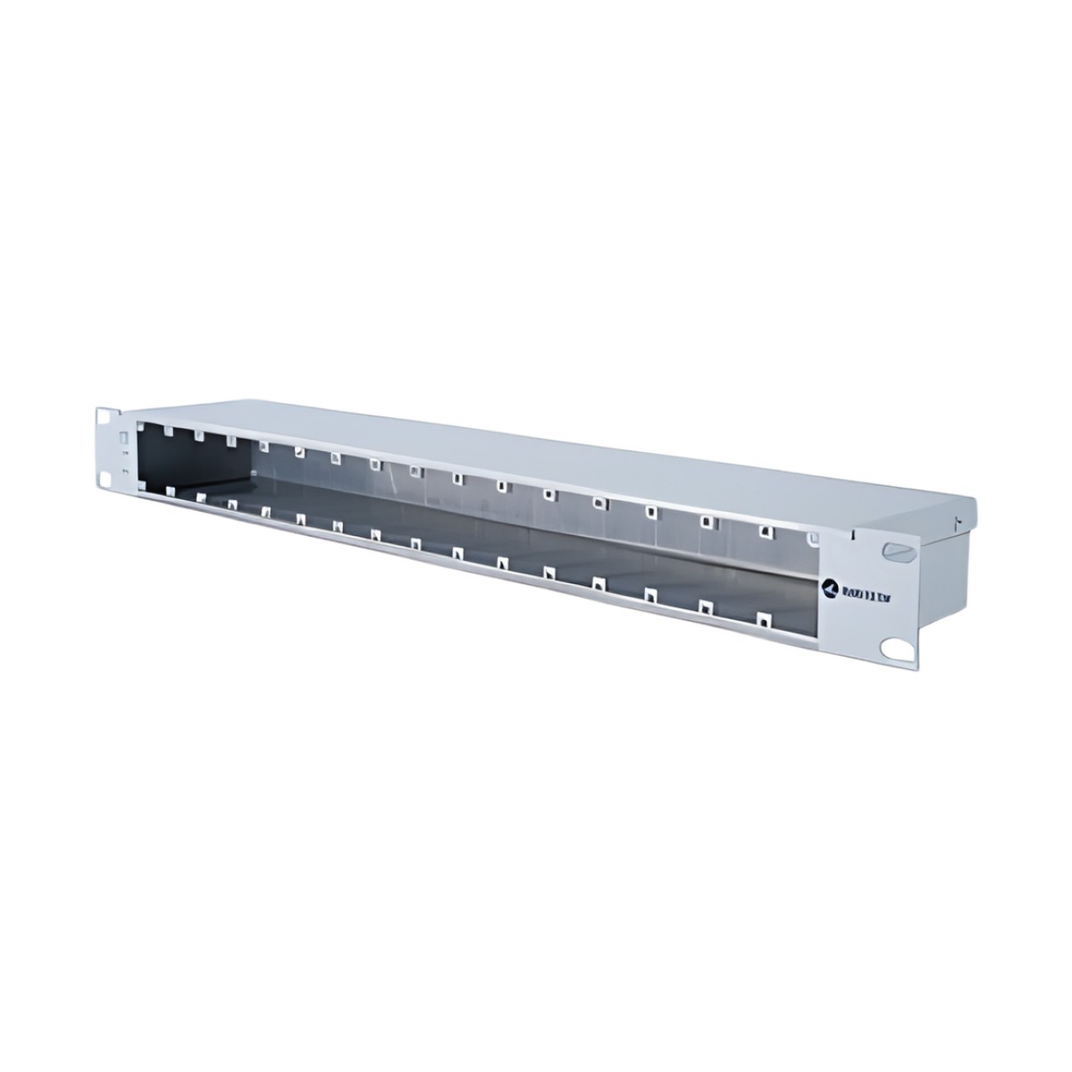 Chassis metálico de aterrizaje hasta 16 módulos Ethernet, Giga Ethernet